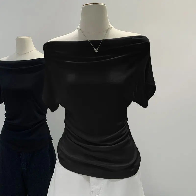 Summer Women's Slim Fit Multi Style Casual Fashion Short Sleeved