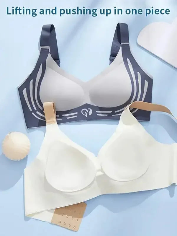 Wireless Push Up Support Bra for Women