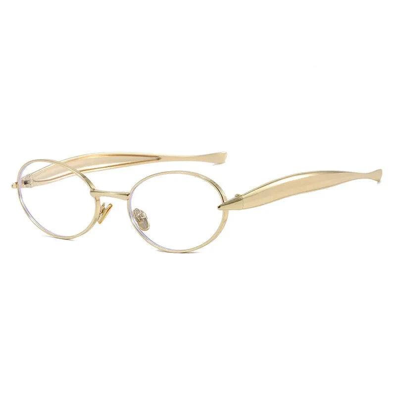 Fearless Gold Oversized Sunglasses