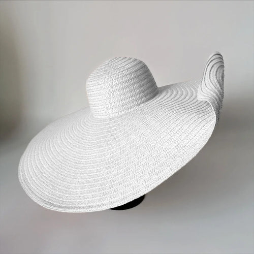 Oversized Beach Straw Hats for Women Floppy Extra Large Sun Visor Hat