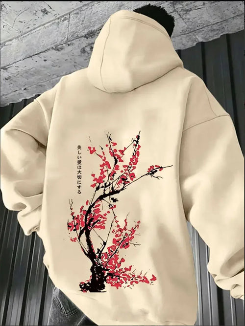 Japan Harajuku Print Men Women Plus Size Hoodie Sports Casual Fashion