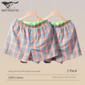 SEPTWOLVES Cotton Large Size Household Underwear Sports Men