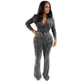 Fall ribbed pants set
