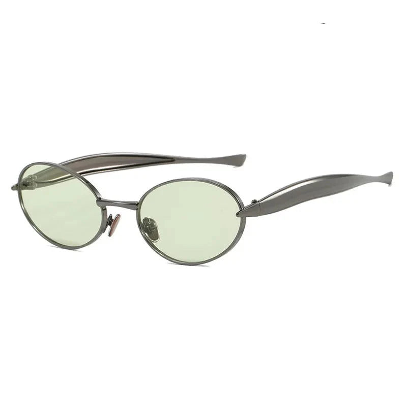 Fearless Gold Oversized Sunglasses