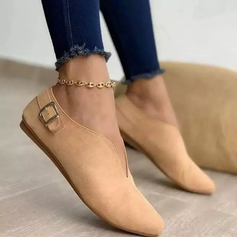 Women's Ballet Flats Outdoor Casual Pointe Wear Elegant Casual Pink