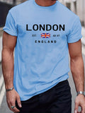 Summer men's 100% pure cotton casual loose plus size London England