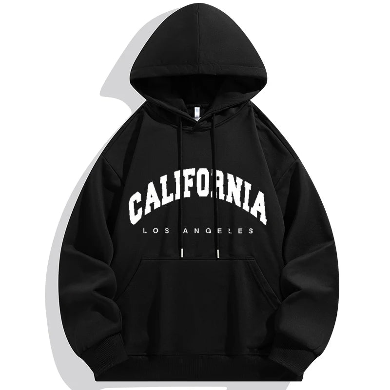 Plus Size Men Hoodies Sweatshirt Autumn Winter Long Sleeve Pullover