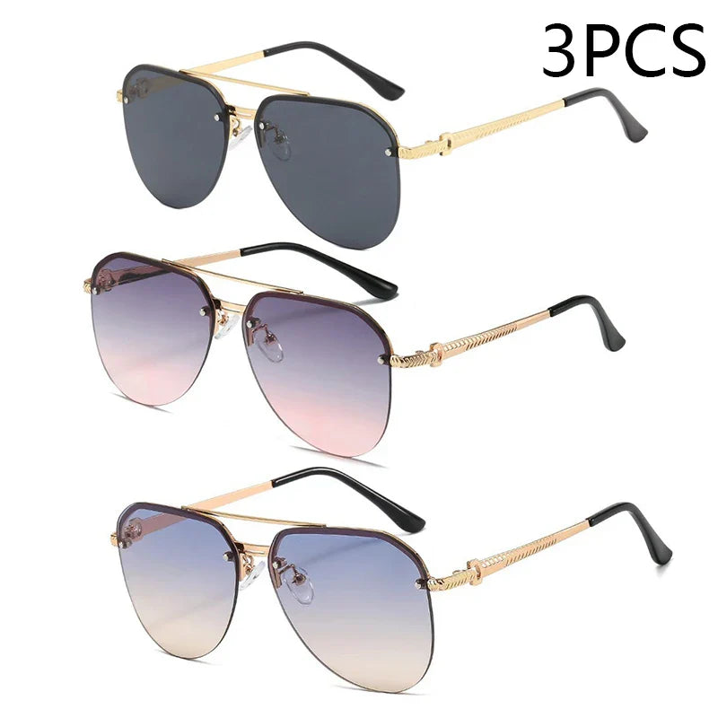 Women's Sunglasses Classic Double Beam