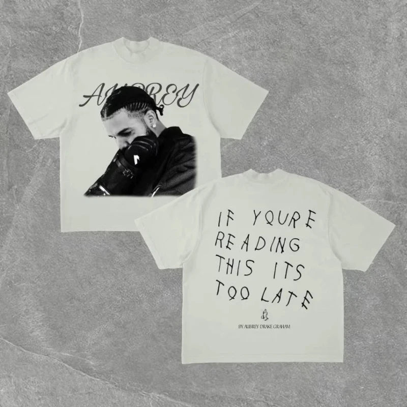 Plus Size Street Hype Culture T-Shirt CLB Album Boy Lover DRAKE