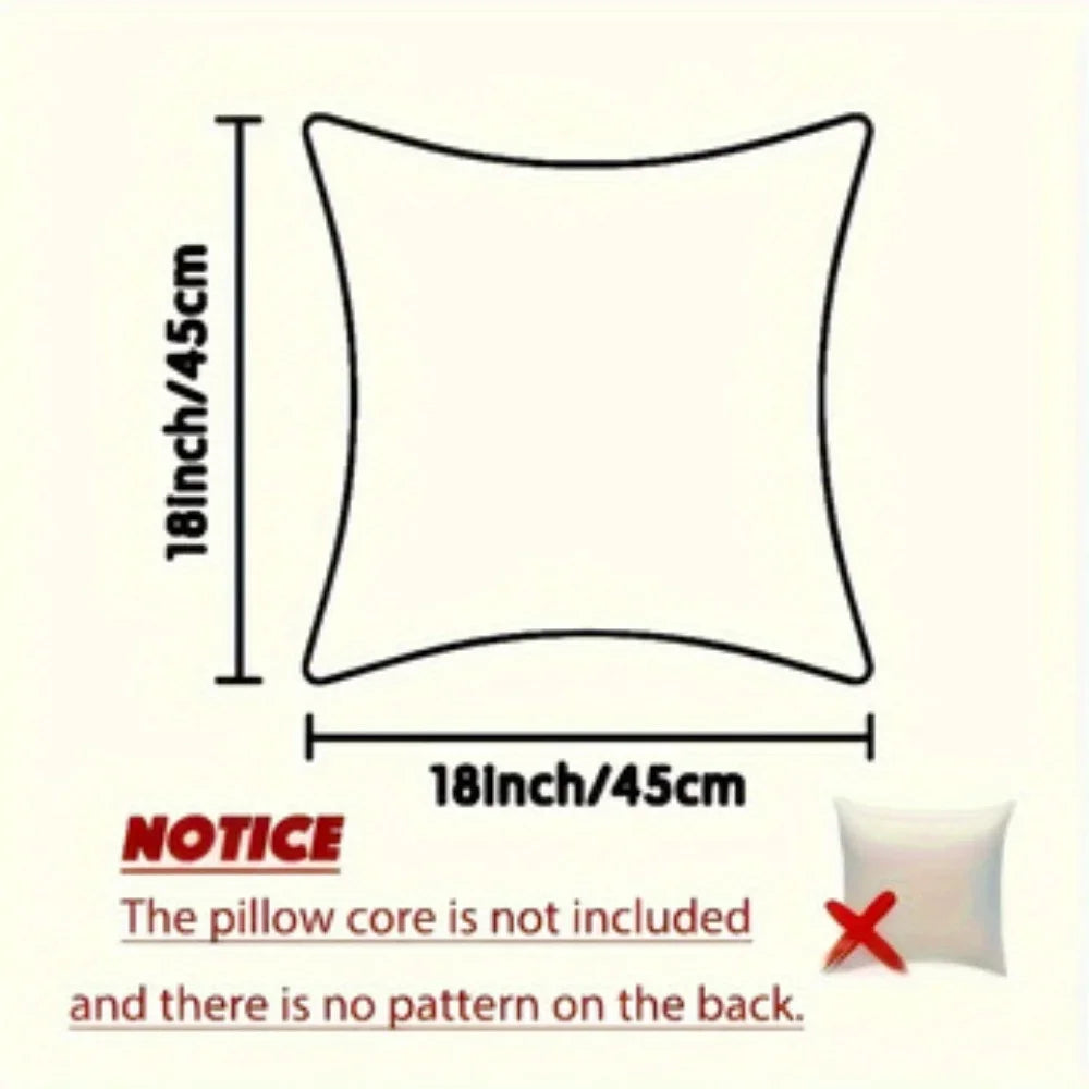 1pc To My Grandson Heartfelt Message Throw Pillow Cover,Suitable for