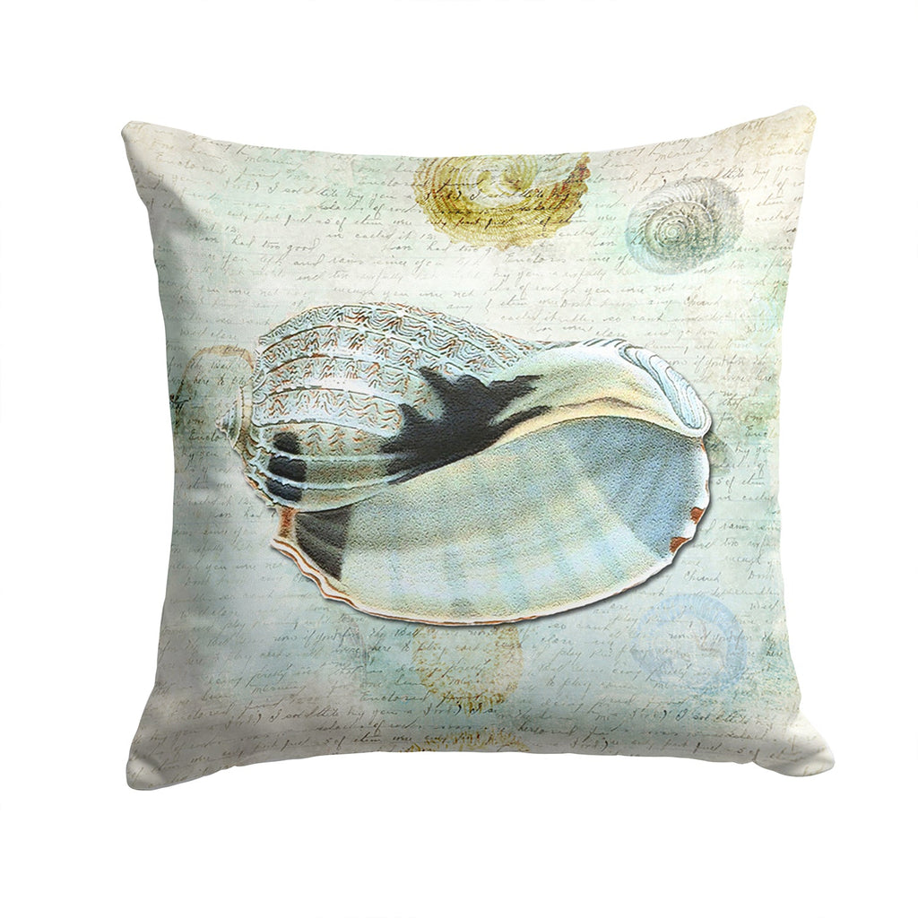 Shells Throw Pillow - 14x14 Decorative Pillow – Art for Your Home & Patio SB3028PW1414