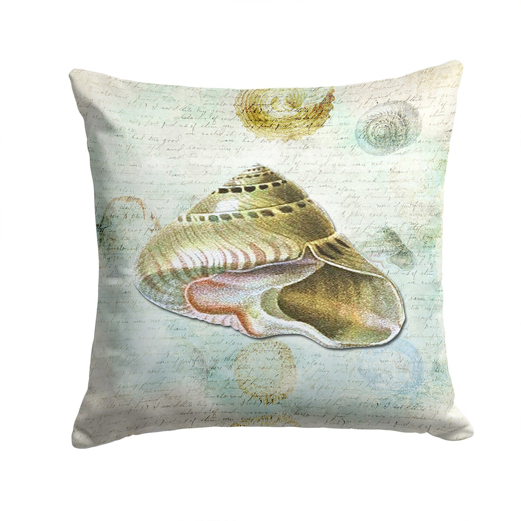 Shells Throw Pillow - 14x14 Decorative Pillow – Art for Your Home & Patio SB3030PW1414