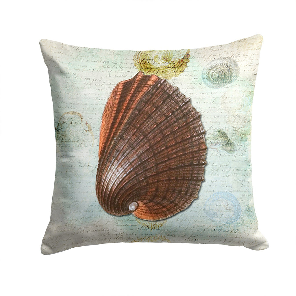 Shells Throw Pillow - 14x14 Decorative Pillow – Art for Your Home & Patio SB3032PW1414