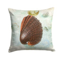 Shells Throw Pillow - 14x14 Decorative Pillow – Art for Your Home & Patio SB3032PW1414