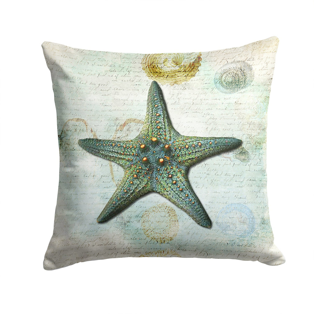 Starfish Throw Pillow - 14x14 Decorative Pillow – Art for Your Home & Patio SB3034PW1414