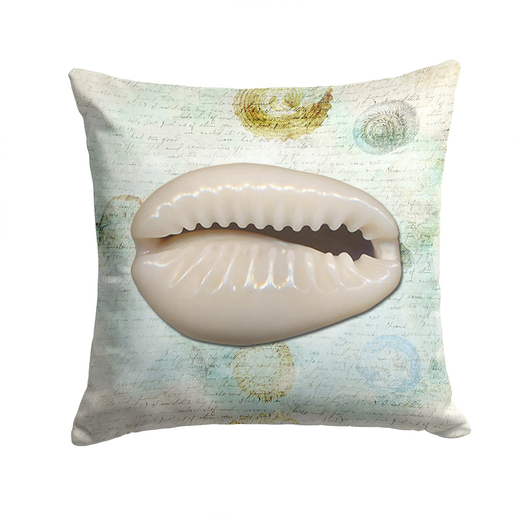 Shells Throw Pillow - 14x14 Decorative Pillow – Art for Your Home & Patio SB3038PW1414