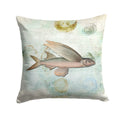 Fish Throw Pillow - 14x14 Decorative Pillow – Art for Your Home & Patio