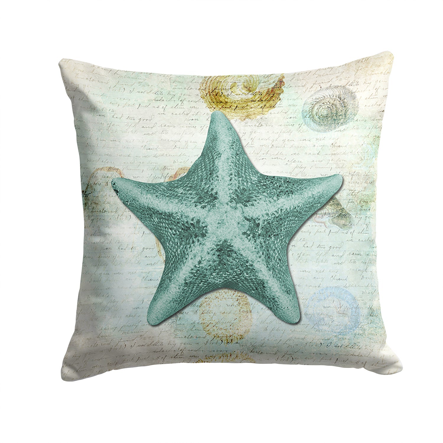 Starfish Throw Pillow - 14x14 Decorative Pillow – Art for Your Home & Patio SB3043PW1414