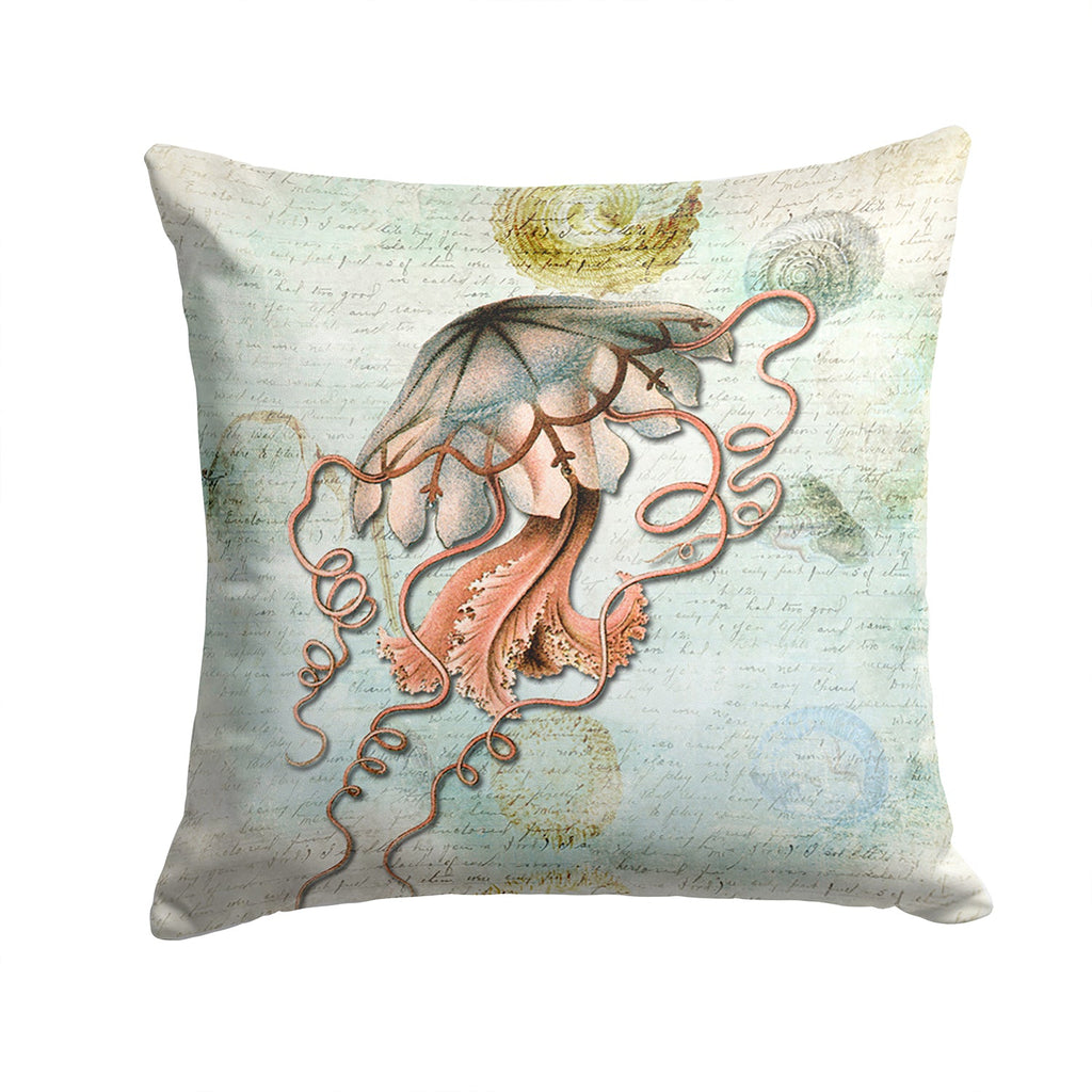 Jellyfish Throw Pillow - 14x14 Decorative Pillow – Art for Your Home & Patio SB3044PW1414