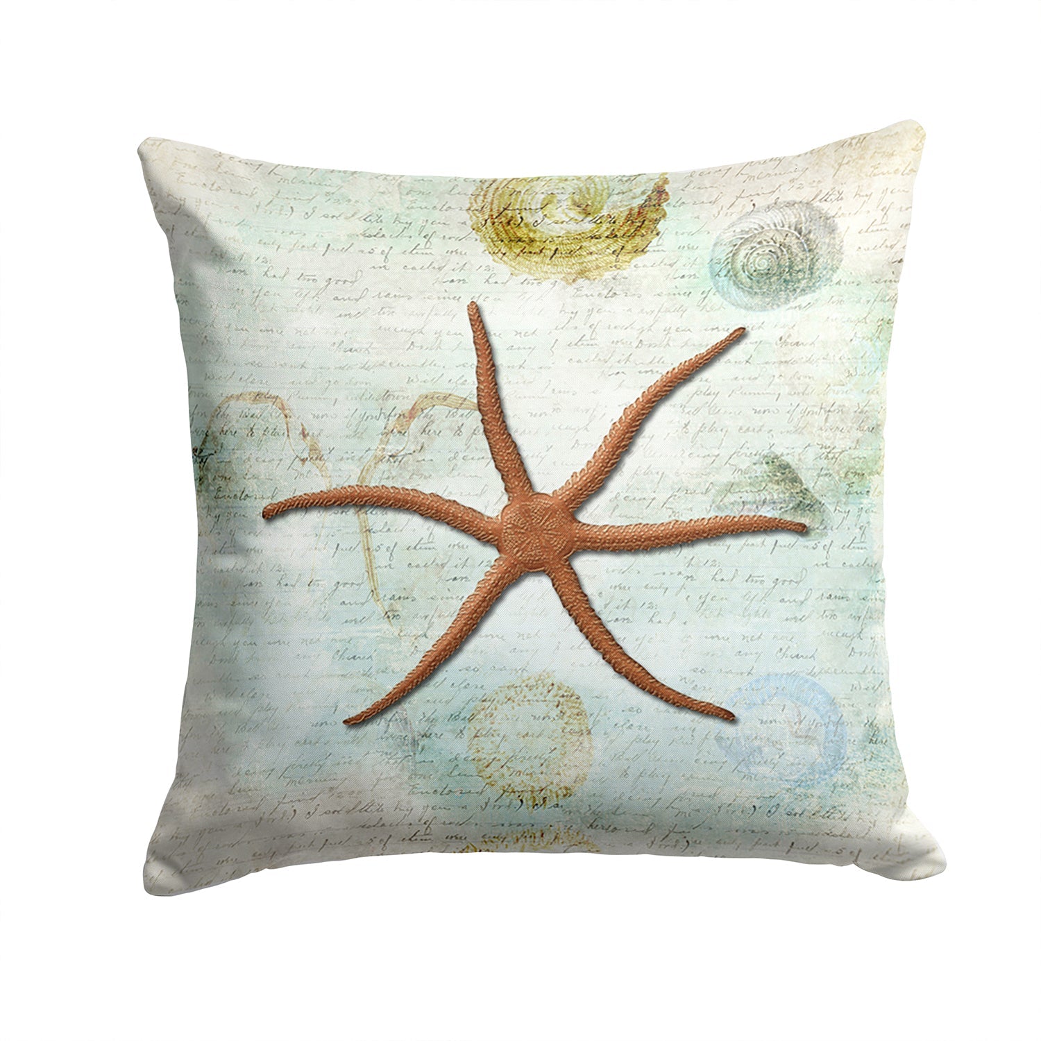 Starfish Throw Pillow - 14x14 Decorative Pillow – Art for Your Home & Patio SB3048PW1414