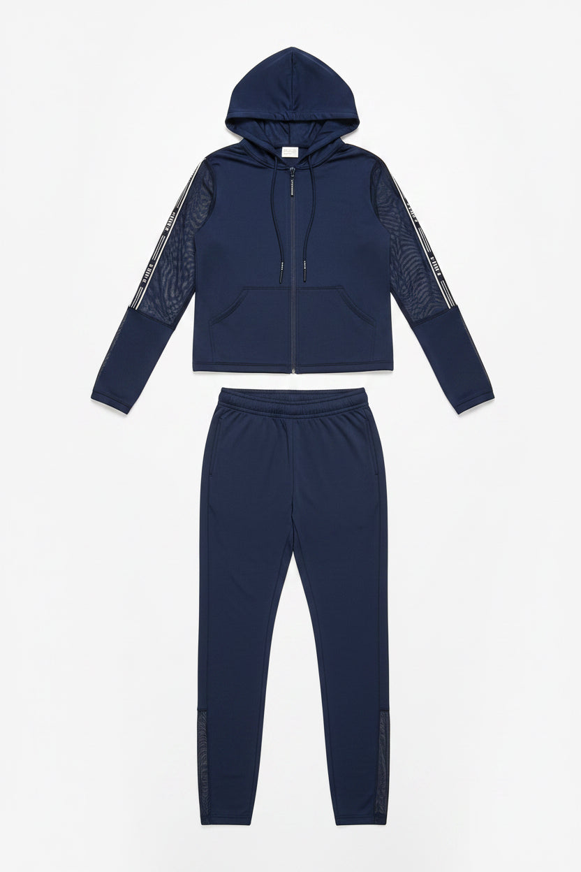 Navy “Love” Track Set