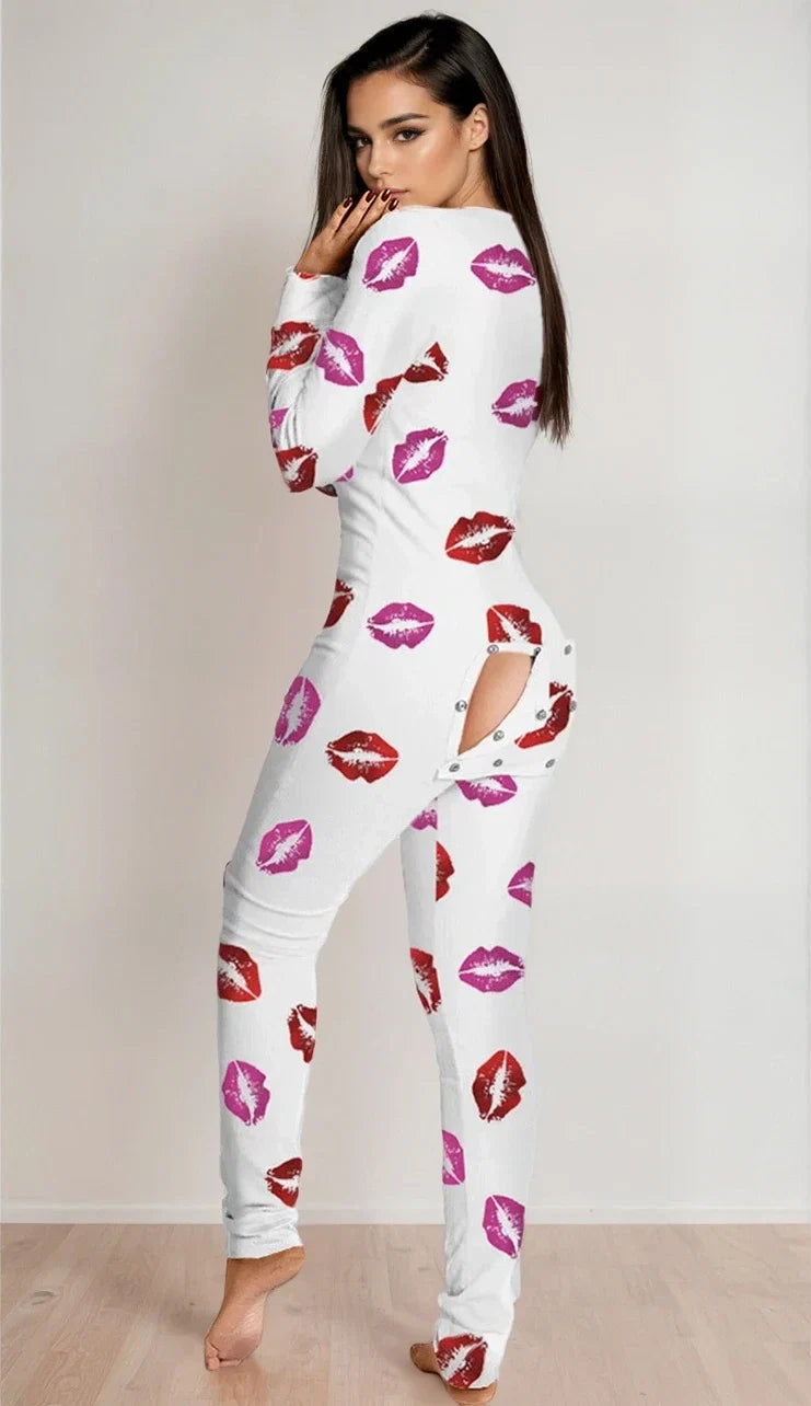 Sexy Open Back Long Johns