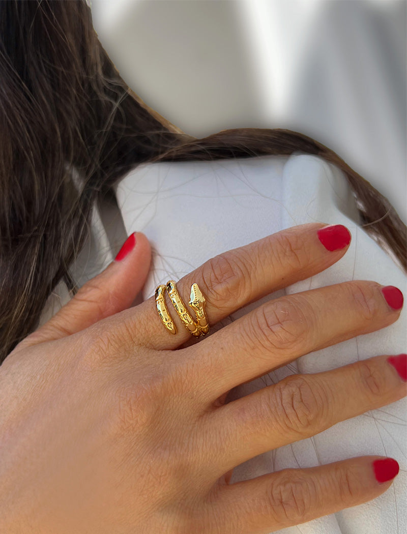 YEAR OF THE SNAKE Ring | Sterling Silver