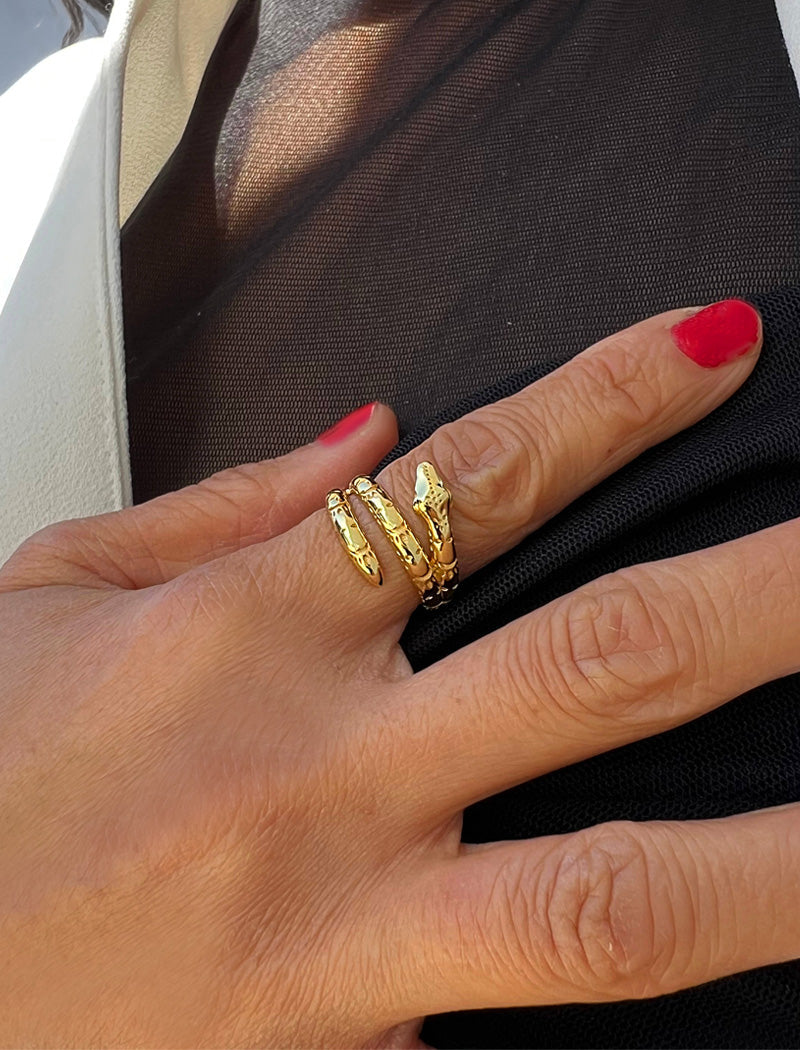 YEAR OF THE SNAKE Ring | Sterling Silver