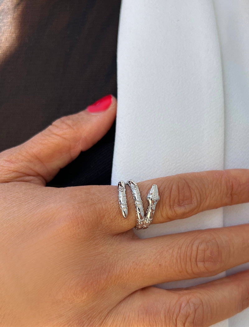 YEAR OF THE SNAKE Ring | Sterling Silver