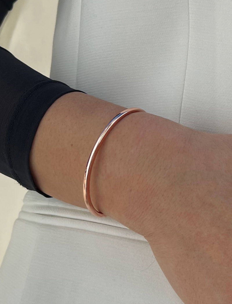 SUCCESS 2-Way Cuff Bracelet | 18K Rose Gold Over Sterling Silver