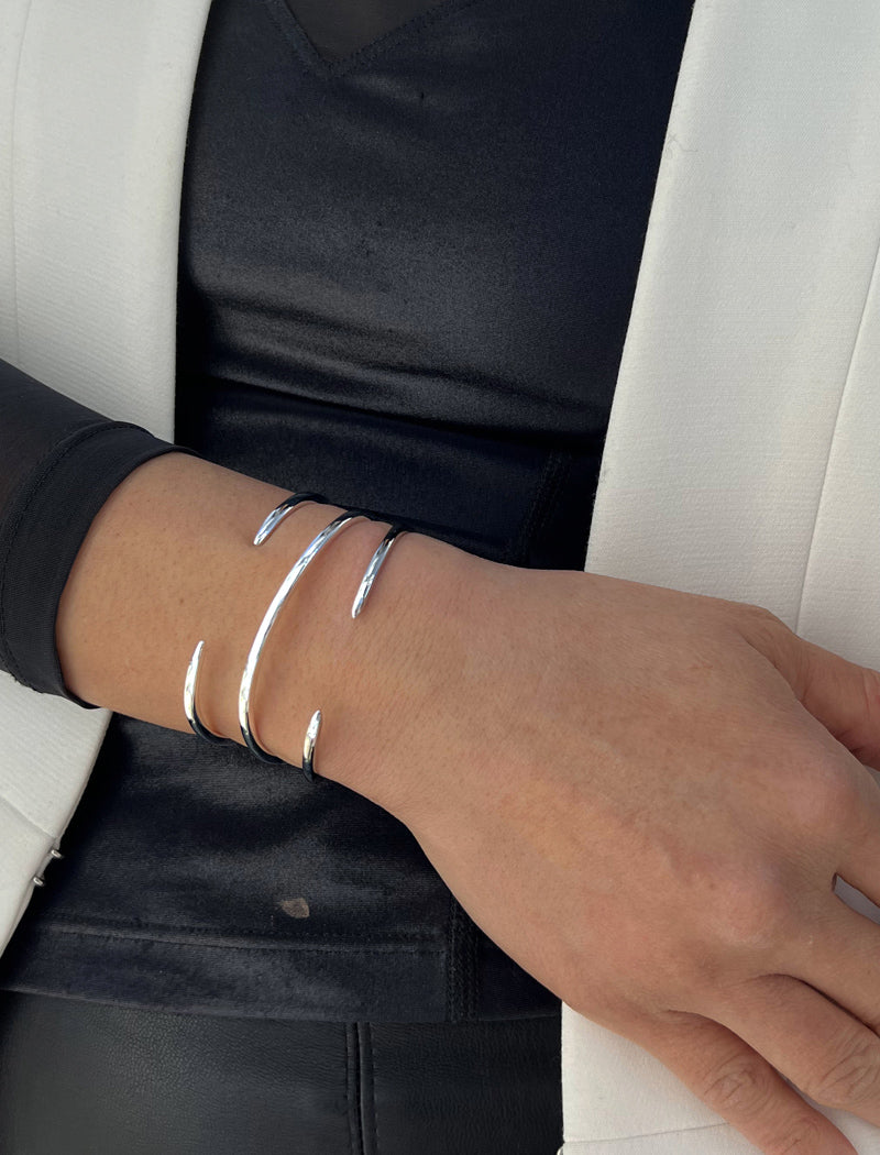 SUCCESS 2-Way Convertible Stacking Cuff Bracelet