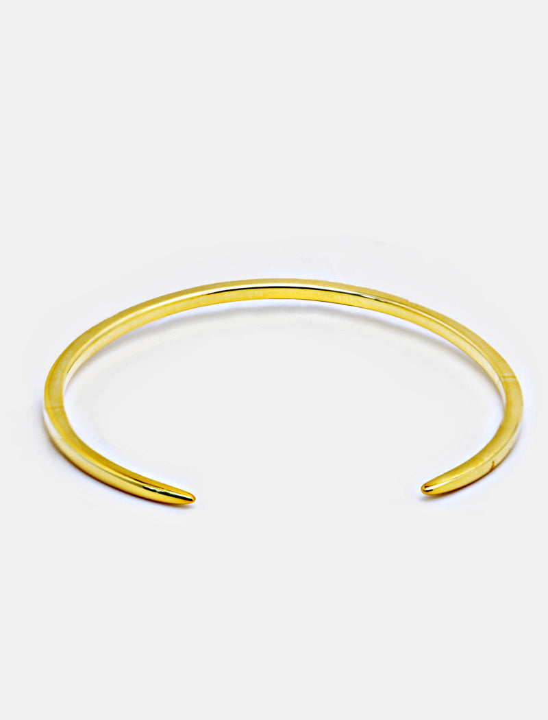 SUCCESS 2-Way Stacking Band Open Ring | 18K Gold Over Sterling Silver