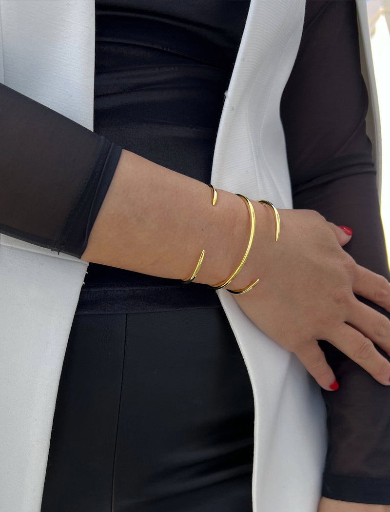 SUCCESS 2-Way Stacking Cuff Bracelet
