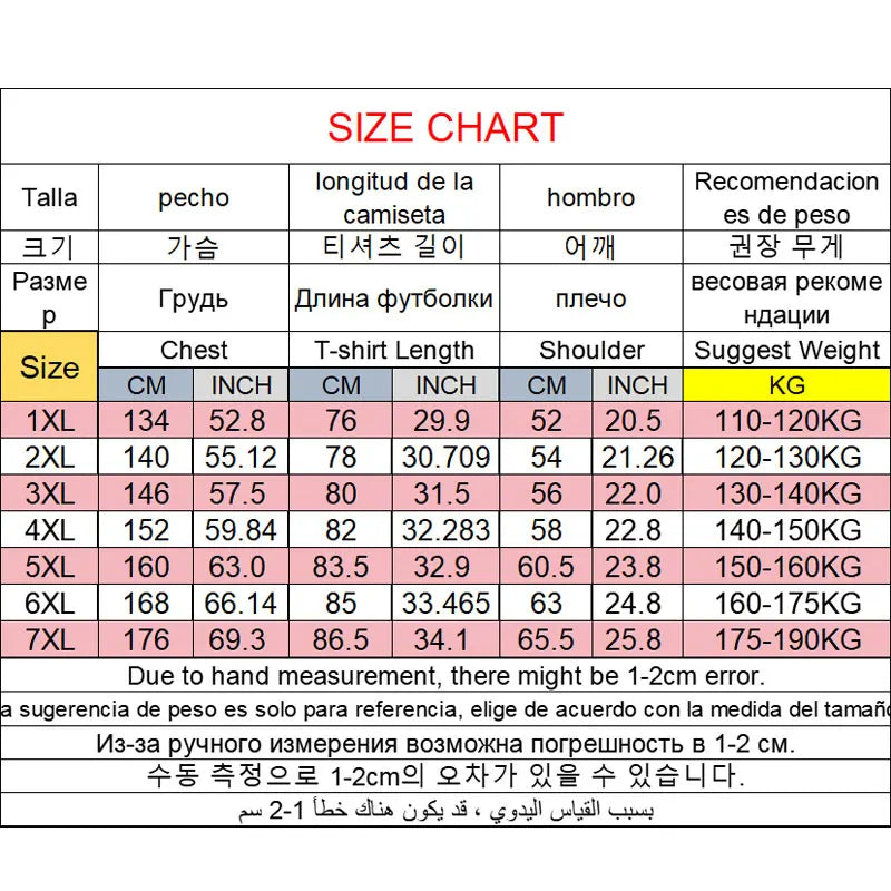 Autumn Plus Size Men Sweatshirt 110-190kg Loose Gradient Pullover