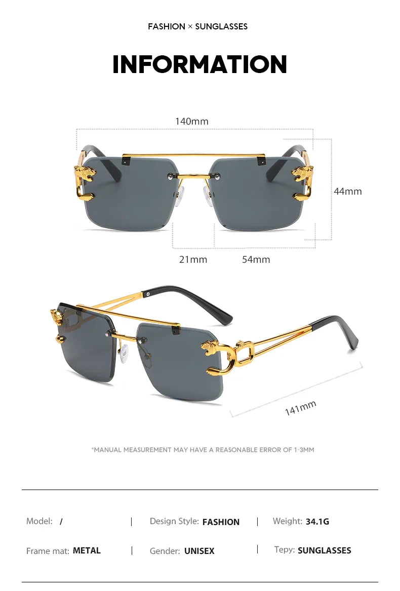Fashion Square Sunglasses UV400 Unisex