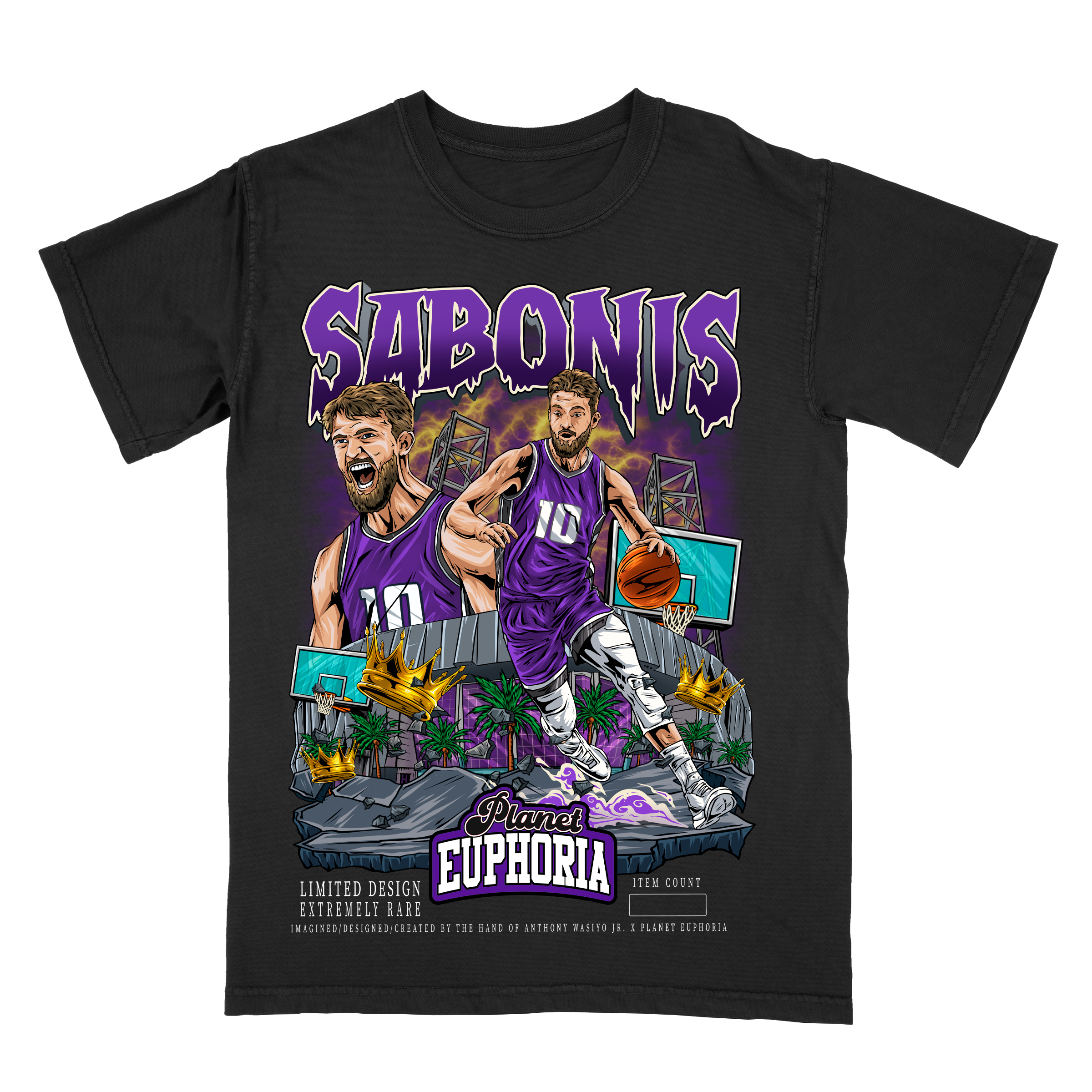 Domantas Sabonis Limited Edition Graphic T-Shirt
