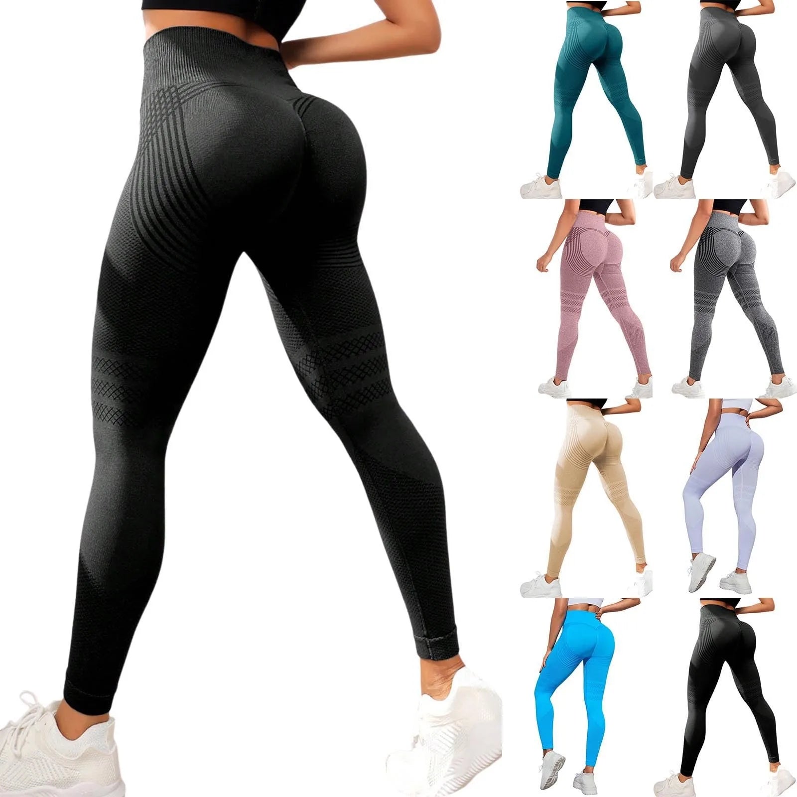 High Waist Seamless Compression Leggings