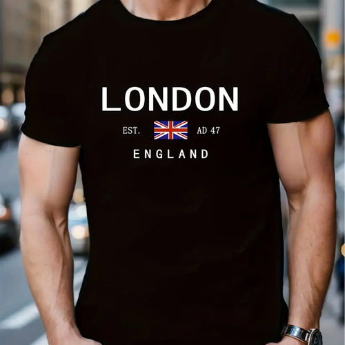 Summer men's 100% pure cotton casual loose plus size London England