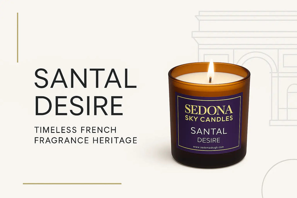 Santal Desire Candle - Sandalwood Rose Musk | Harmonie