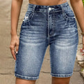 Women's High Waist Denim Shorts