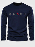 Men's 100% pure cotton loose fit plus size comfortable casual sports