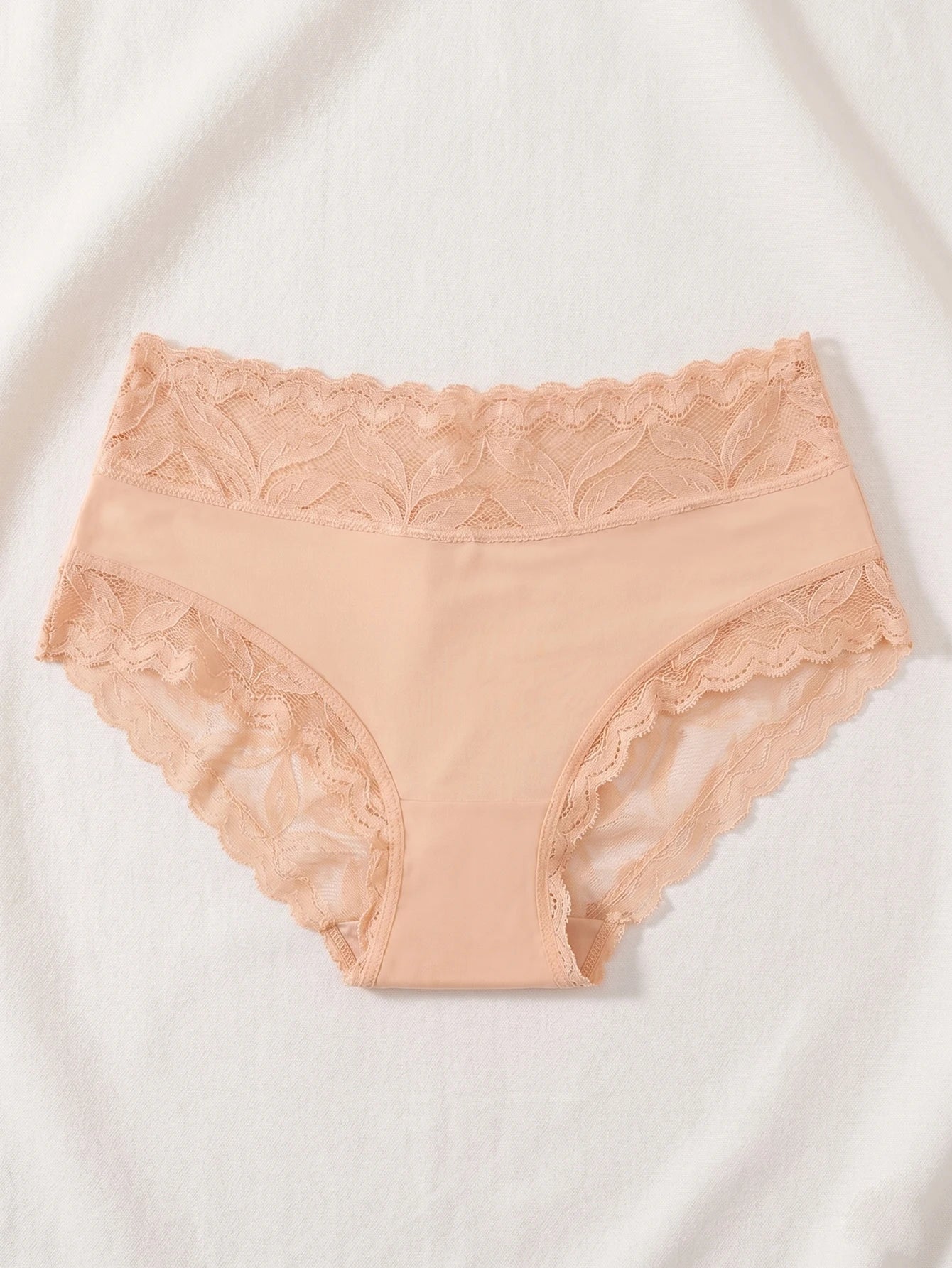 3PCS/Set Women's Sexy Lace Panties High Waist Hollow Out Briefs Breathable Underwear Female Elastic Soft Lingerie XS-XXL