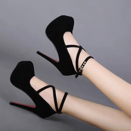 Sexy Classic High Heels Women's Sandals Summer Shoes Ladies Strappy