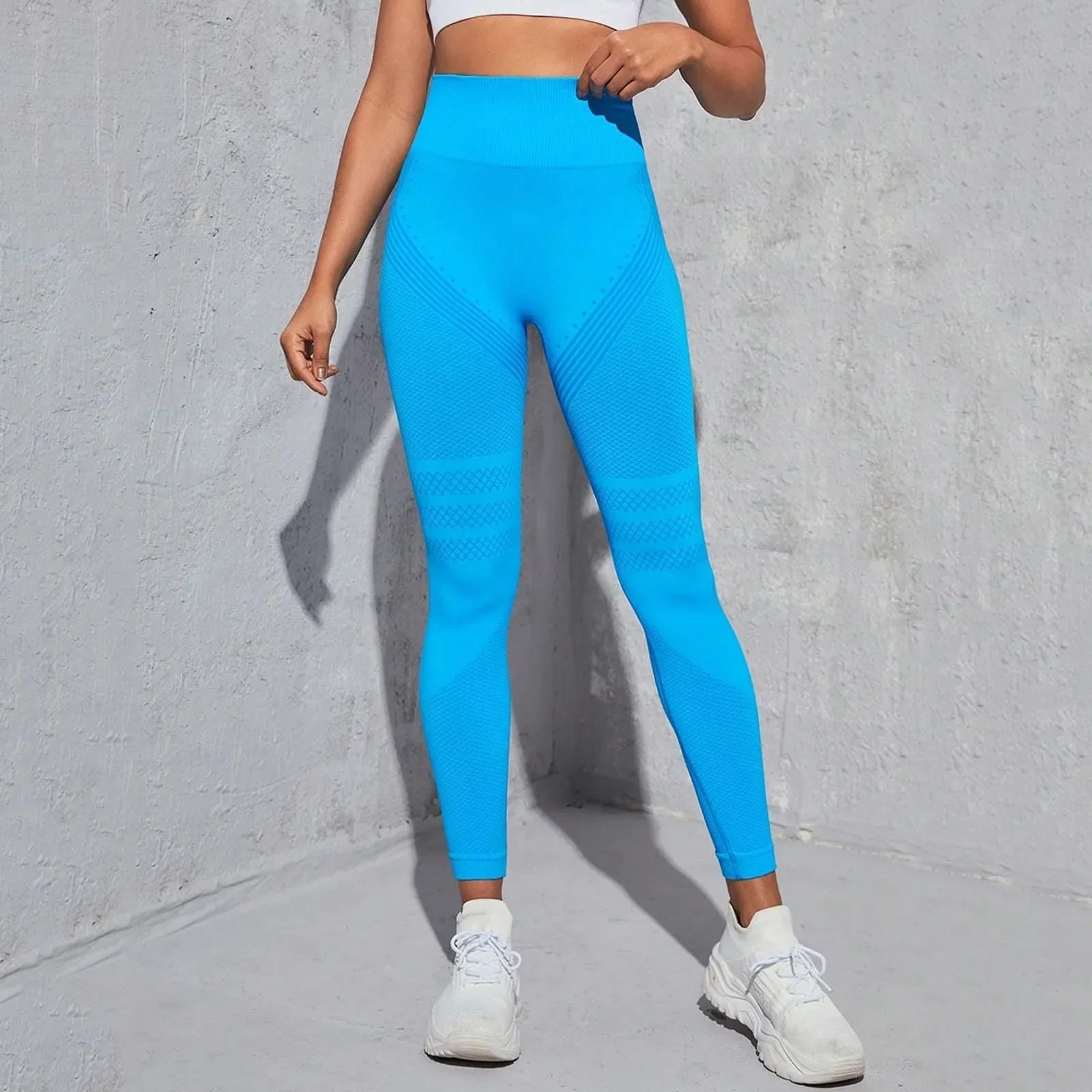 High Waist Seamless Compression Leggings