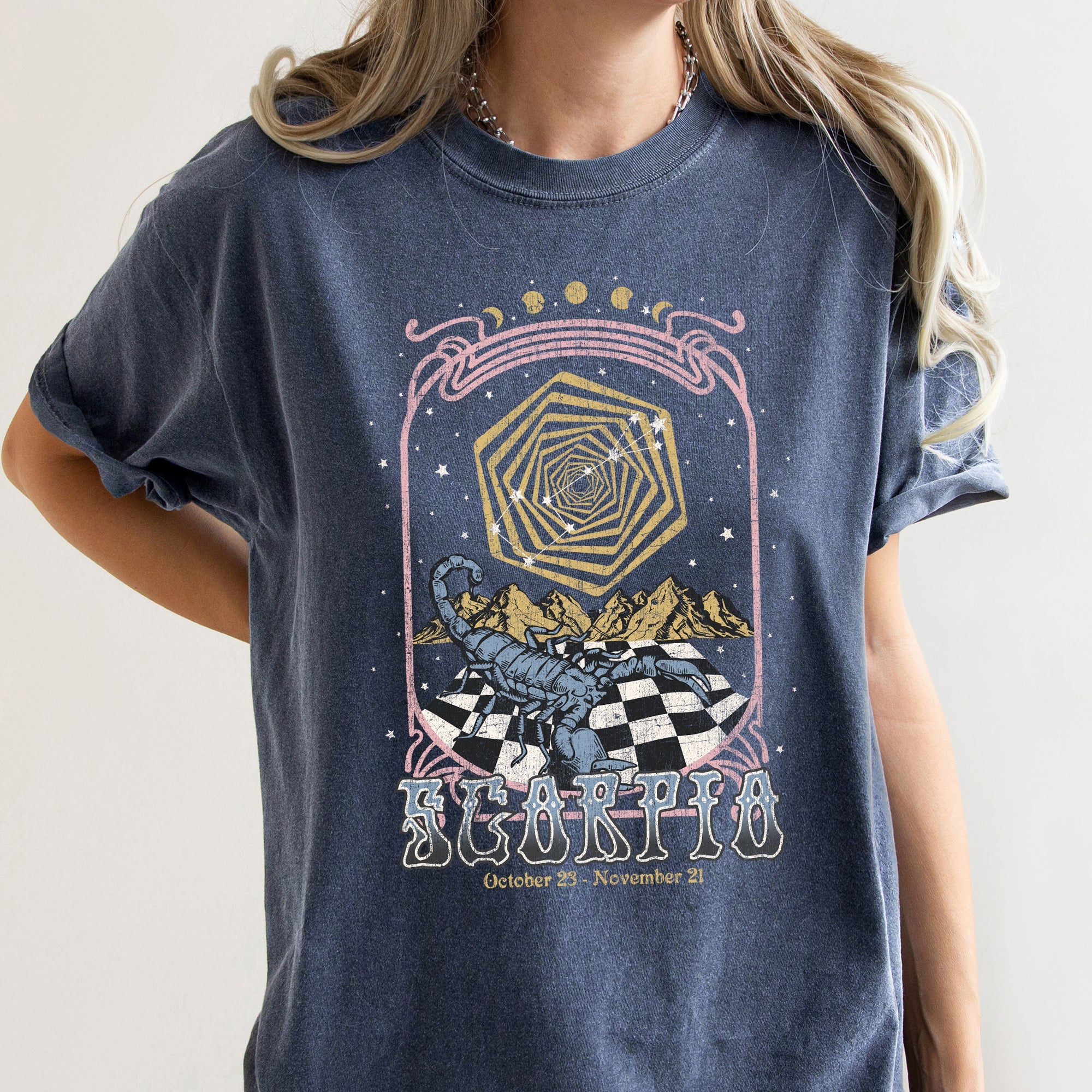 Scorpio Zodiac Comfort Colors Tees, Horoscope, Astrology