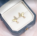 Sterling Silver Butterfly Earrings