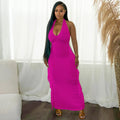 Tassel Long Bodycon Dress