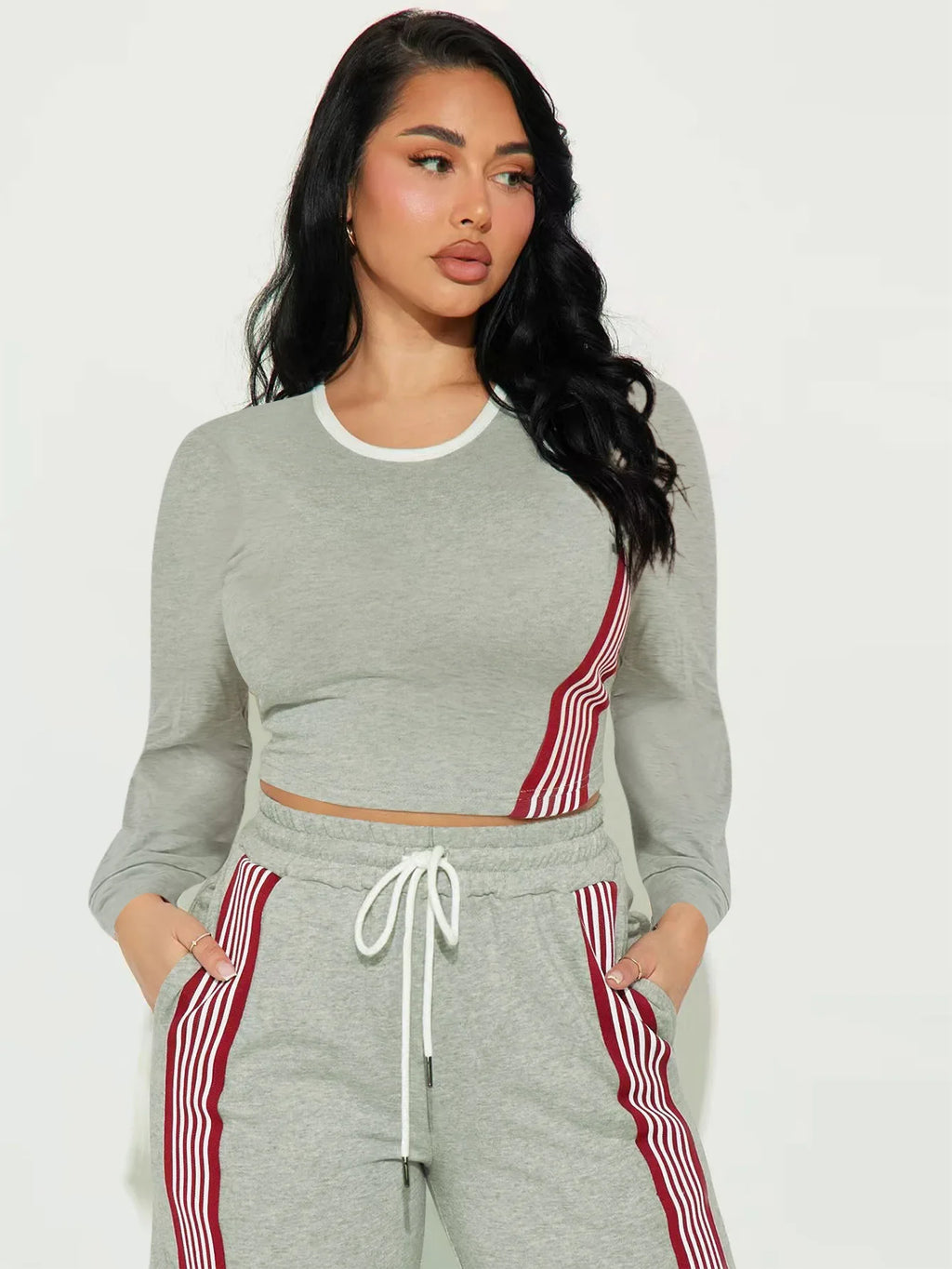 Casual Sports Two-Piece Set