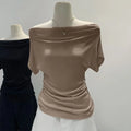 Summer Women's Slim Fit Multi Style Casual Fashion Short Sleeved