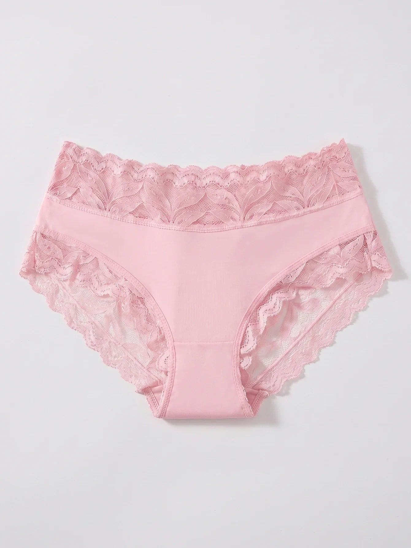 3PCS/Set Women's Sexy Lace Panties High Waist Hollow Out Briefs Breathable Underwear Female Elastic Soft Lingerie XS-XXL